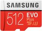 Samsung MicroSDXC 512GB EVO Plus UHS-I U3 + SD adapter - Memóriakártya