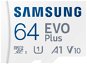 Memory Card Samsung MicroSDXC 64GB EVO Plus + SD Adapter - Paměťová karta