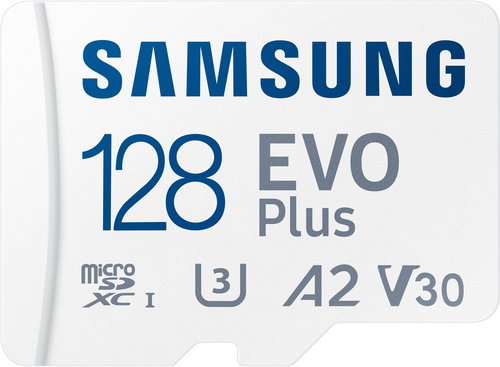Samsung MicroSDXC 128GB EVO Plus + SD Adaptor - Memory Card - Main image