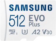 Samsung MicroSDXC 512GB EVO Plus 2024 + SD adaptér - Paměťová karta