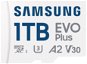 Samsung MicroSDXC 1TB EVO Plus 2024 + SD adapter - Memóriakártya