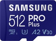 Samsung MicroSDXC 512GB PRO Plus + SD Adapter - Memory Card
