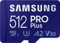 Samsung MicroSDXC 512 GB PRO Plus + SD adaptér - Pamäťová karta