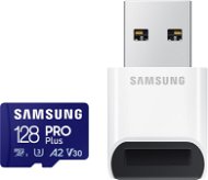 Samsung MicroSDXC 128GB PRO Plus + USB adaptér (2023) - Paměťová karta