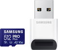 Samsung MicroSDXC 512GB PRO Plus + USB adaptér (2023)