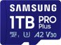 Samsung MicroSDXC 1TB PRO Plus + USB adaptér (2023) - Memory Card