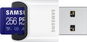 Samsung MicroSDXC 256GB PRO Plus + USB adapter - Memory Card