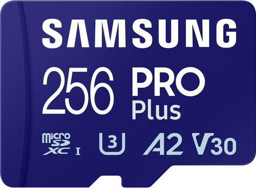 Samsung MicroSDXC 256 GB PRO Plus + SD adaptér (2023) - Pamäťová karta - Hlavný obrázok