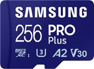 Samsung MicroSDXC 256GB PRO Plus + SD adapter (2023) - Memóriakártya