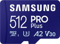 Samsung MicroSDXC 512GB PRO Plus + SD adaptér (2023)