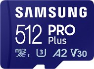 Samsung MicroSDXC 512GB PRO Plus + SD Adapter (2023) - Memory Card