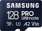 Samsung MicroSDXC 128 GB PRO Ultimate + SD-Adapter - Speicherkarte
