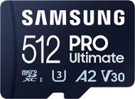Samsung MicroSDXC 512 GB PRO Ultimate + SD adapter - Memóriakártya