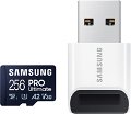 Samsung MicroSDXC 256GB PRO Ultimate + USB adaptér