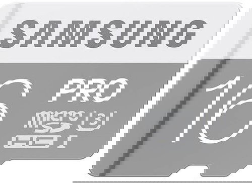 Samsung Micro SDHC 16GB Class 10 UHS-PRO 3 Hauptbild Samsung Micro SDHC 16GB Class 10 UHS-PRO 3 - Speicherkarte - Hauptbild