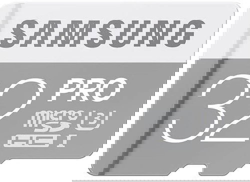 Samsung Micro SDHC 32GB Class 10 UHS-PRO 3 Hauptbild Samsung Micro SDHC 32GB Class 10 UHS-PRO 3 - Speicherkarte - Hauptbild