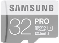 Samsung micro SDHC 32GB Class 10 PRO U3 + SD adaptér - Pamäťová karta
