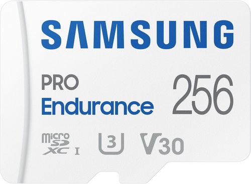 Samsung MicroSDXC 256GB PRO Endurance + SD adapter - Memory Card - Main image