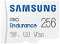 Samsung MicroSDXC 256GB PRO Endurance + SD adapter - Memóriakártya