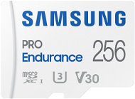 Samsung MicroSDXC 256GB PRO Endurance + SD adaptér - Paměťová karta