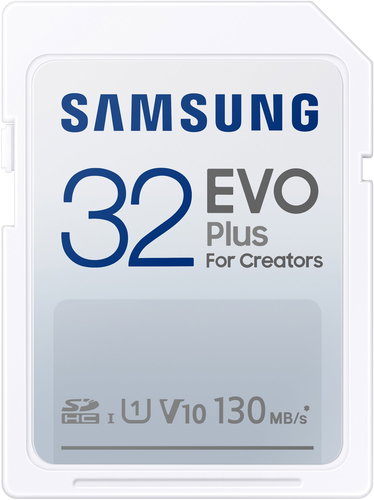 Samsung SDHC 32GB EVO PLUS Main image Samsung SDHC 32GB EVO PLUS - Memory Card - Main image
