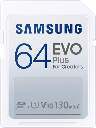 Samsung SDXC 64GB EVO PLUS - Paměťová karta - Hlavní obrázek