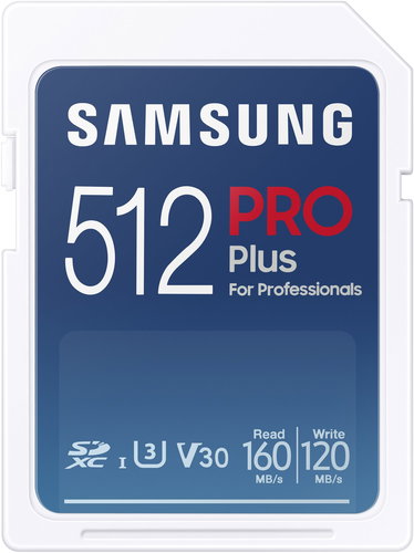 Samsung SDXC 512GB PRO PLUS - Paměťová karta - Hlavní obrázek