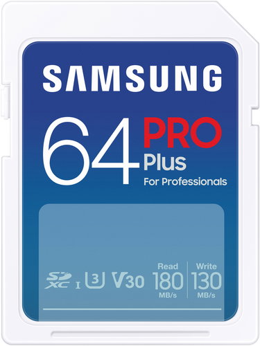 Samsung SDXC 64GB PRO PLUS (2023) - Memóriakártya - Fő fotó