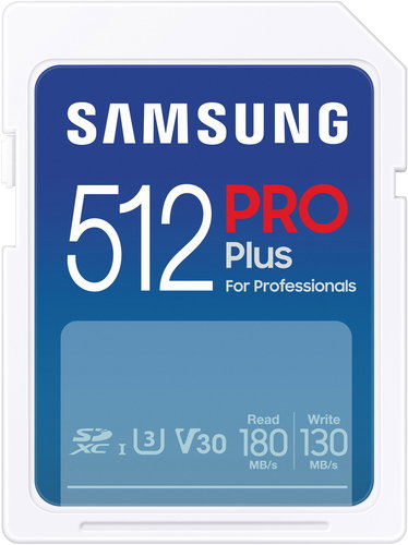 Samsung SDXC 512 GB PRO PLUS (2023) - Speicherkarte - Hauptbild