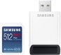 Samsung SDXC 512GB PRO PLUS + USB-adapter - Memóriakártya