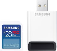 Samsung SDXC 128 GB PRO PLUS + USB adaptér (2023) - Pamäťová karta