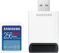 Samsung SDXC 256 GB PRO PLUS + USB-Adapter (2023) - Speicherkarte