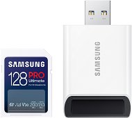 Samsung SDXC 128GB PRO ULTIMATE + USB-Adapter - Speicherkarte
