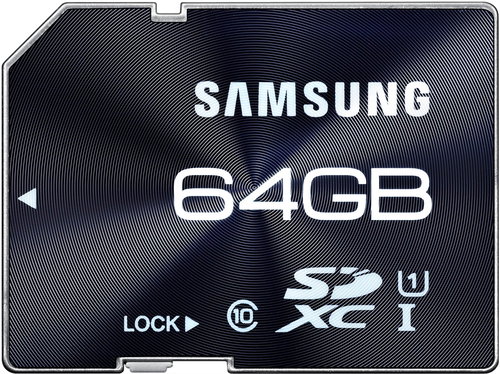 Samsung SDXC Class 10 PRO 64 gigabytes - Memory Card - Main image