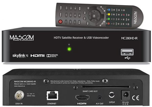 Mascom MC280HDIR - Satellite Receiver  - Main image