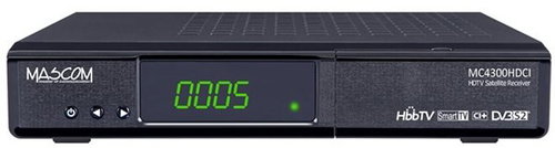 Mascom MC4300 HDCI - Satellite Receiver  - Main image