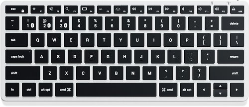 Satechi Slim X1 Bluetooth Keyboard Silver - US - Billentyűzet - Fő fotó