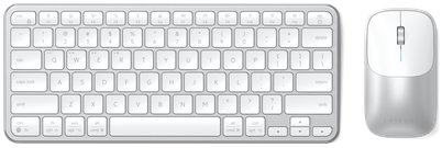 Satechi Slim CEX1 Silver - US - Keyboard and Mouse Set - Main image