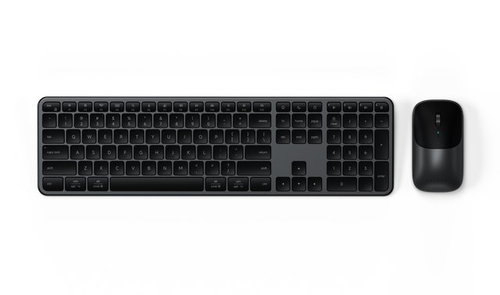 Satechi Slim CEX3 Space Black - US - Keyboard and Mouse Set - Main image