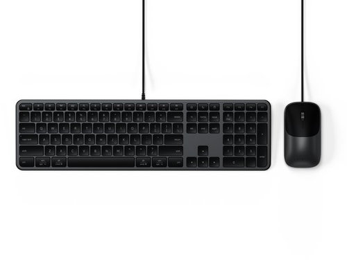 Satechi Slim CLX3 Space Black - US - Keyboard and Mouse Set - Main image