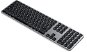 Satechi Aluminum Bluetooth Wireless Keyboard for Mac - Space Gray - US - Tastatur