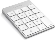 Numerická klávesnice Satechi Aluminum Slim Wireless Keypad - Silver - Numerická klávesnice
