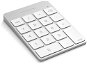 Numerická klávesnica Satechi Aluminum Slim Wireless Keypad – Silver - Numerická klávesnice