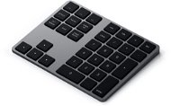Numerická klávesnice Satechi Aluminum Bluetooth Extended Keypad - Space Grey - Numerická klávesnice
