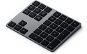 Numerische Tastatur Satechi Aluminium Bluetooth Extended Keypad - Spacegrau - Numerická klávesnice