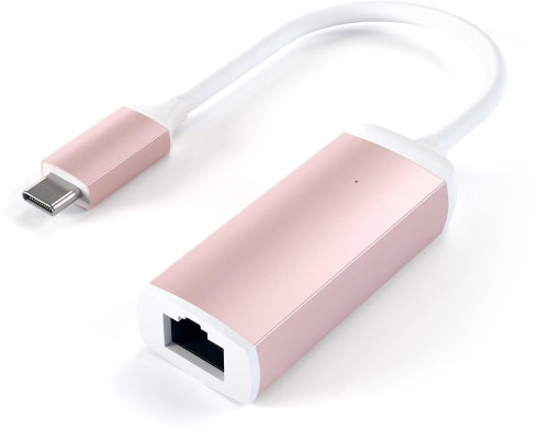Satechi Aluminium Type-C to Ethernet Adapter - Rose Gold - Hálózati kártya - Fő fotó