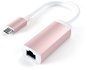 Satechi Aluminium Type-C to Ethernet Adapter - Rose Gold - Network Card