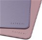 Satechi dual sided Eco-leather Deskmate – Pink/Purple - Podložka pod myš