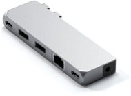 Satechi Aluminium Pro Hub Mini (1xUSB4 96W, 1xHDMI 6K 60Hz, 2 x USB-A 3.0, 1xEthernet, 1xUSB-C, 1xAu - Port replikátor