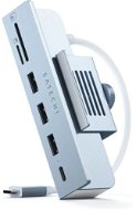 Satechi USB-C Clamp Hub iMac 24inch (2021) / (1x USB-C bis zu 5 Gbps,3x USB-A 3.0 bis zu 5 Gbps, inc - Port-Replikator
